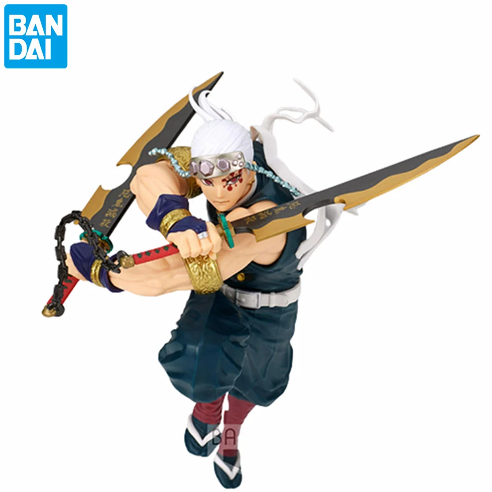 

Original Bandai Demon Slayer VIBRATION STARS Uzui Tengen PVC Action Figure Toy 130mm Kimetsu no Yaiba Anime Figurine Model Toys