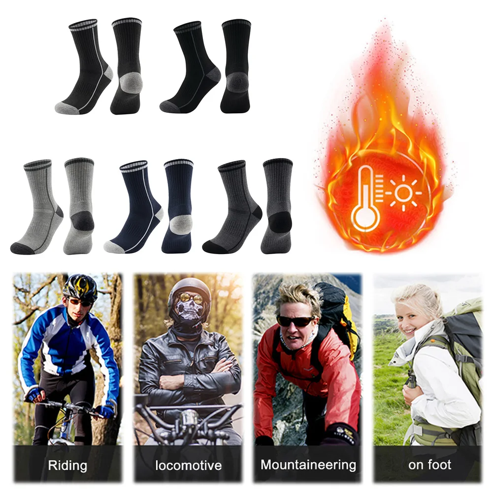 Wool Winter Thermal Socks Thick Hiking Warm for Men Women Skiing Snowboarding Outdoor