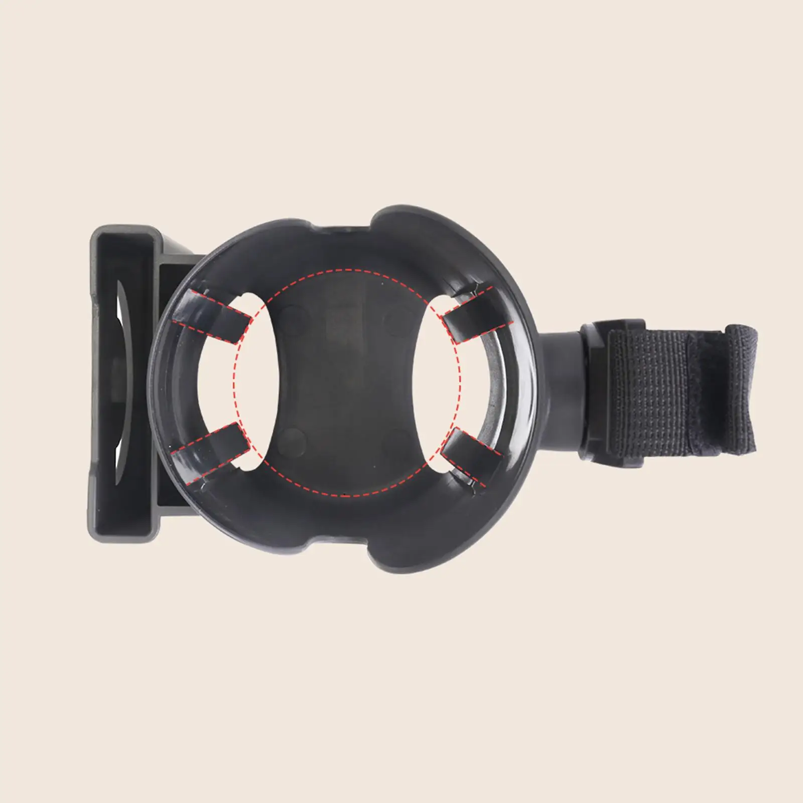 

Stroller Cup Holder Attachment Large Caliber Fits Most Cups Storage Rack for Bike Scooter Walker Pushchair Accessories