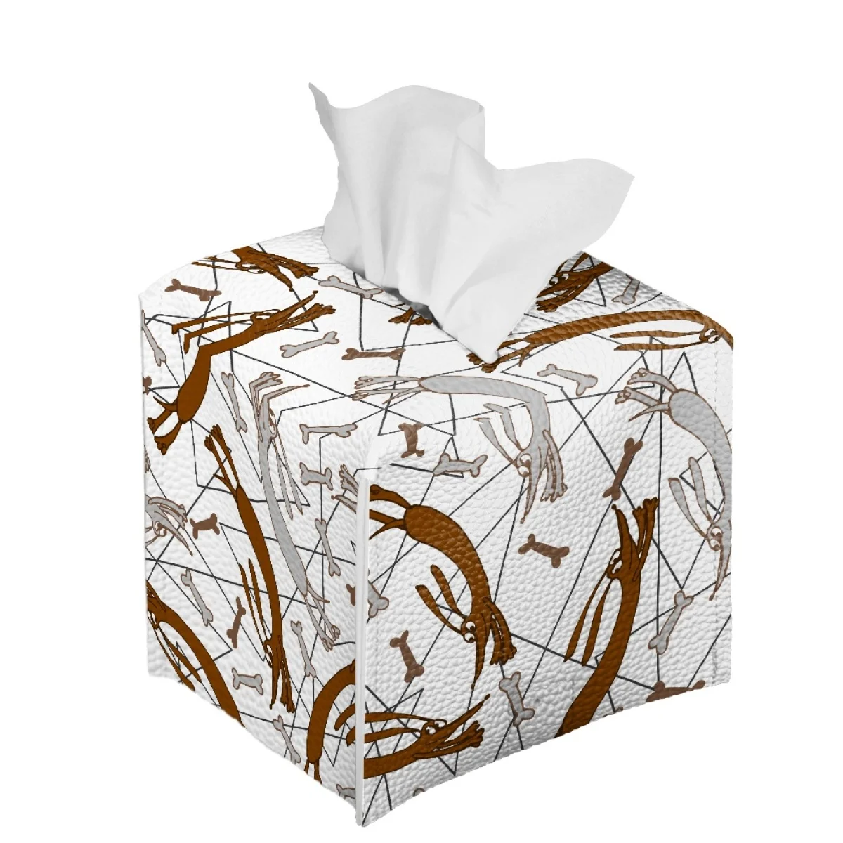 

Чехлы на коробки для салфеток мультяшный милый держатель для салфеток такса коробка для хранения под заказ квадратный большой емкости ткан...