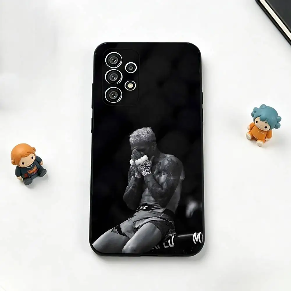 Фото Чехол для телефона U-UFC Charles Oliveira, черный, силиконовый, мягкий, для Samsung S25, S24, S21, S22, S23, S30, Ultra, S20, Plus, FE, Lite №4