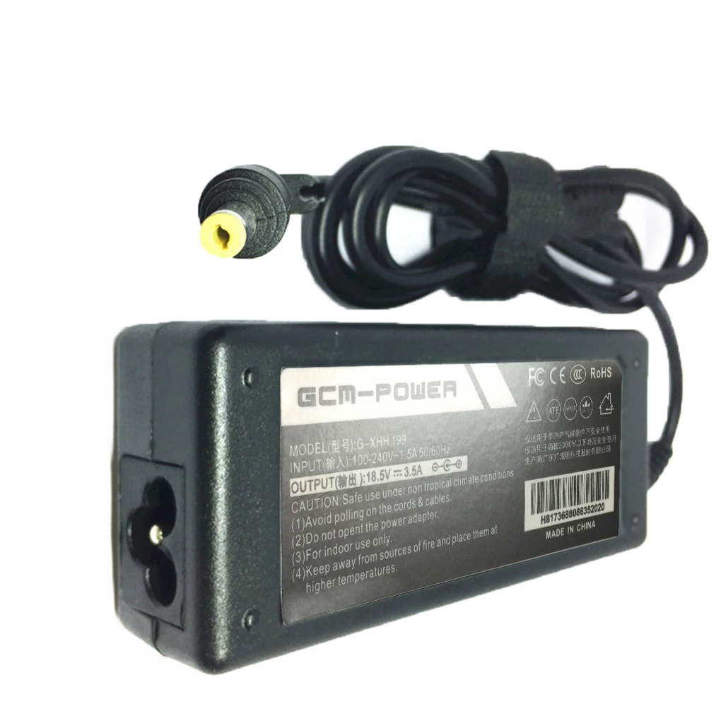 

Сменный блок питания для ноутбука HP Pavilion dv6000 dv6500 18 5V 3 5A 65W AC
