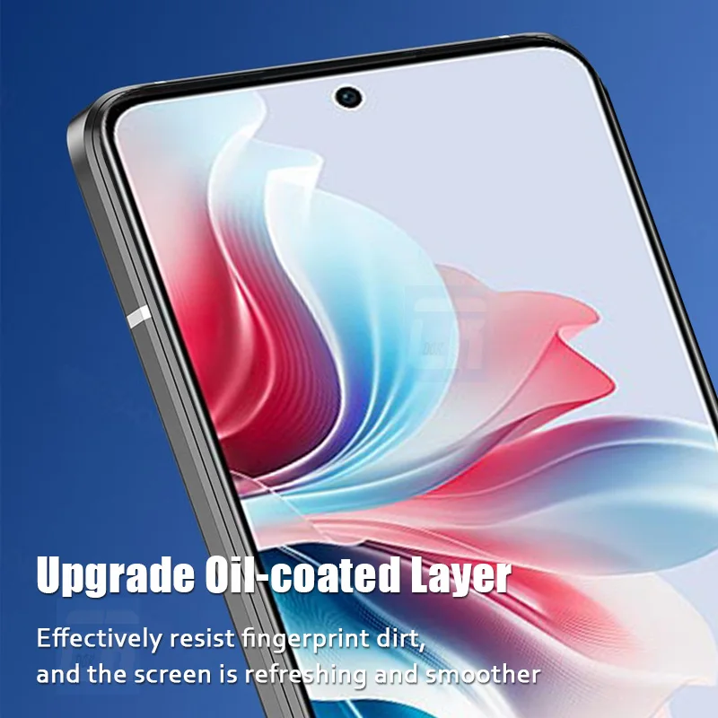 20D установка одним нажатием закаленное стекло для Oppo Reno 11F 8Z 7Z 6Z 5Z 5F 5A Защита экрана