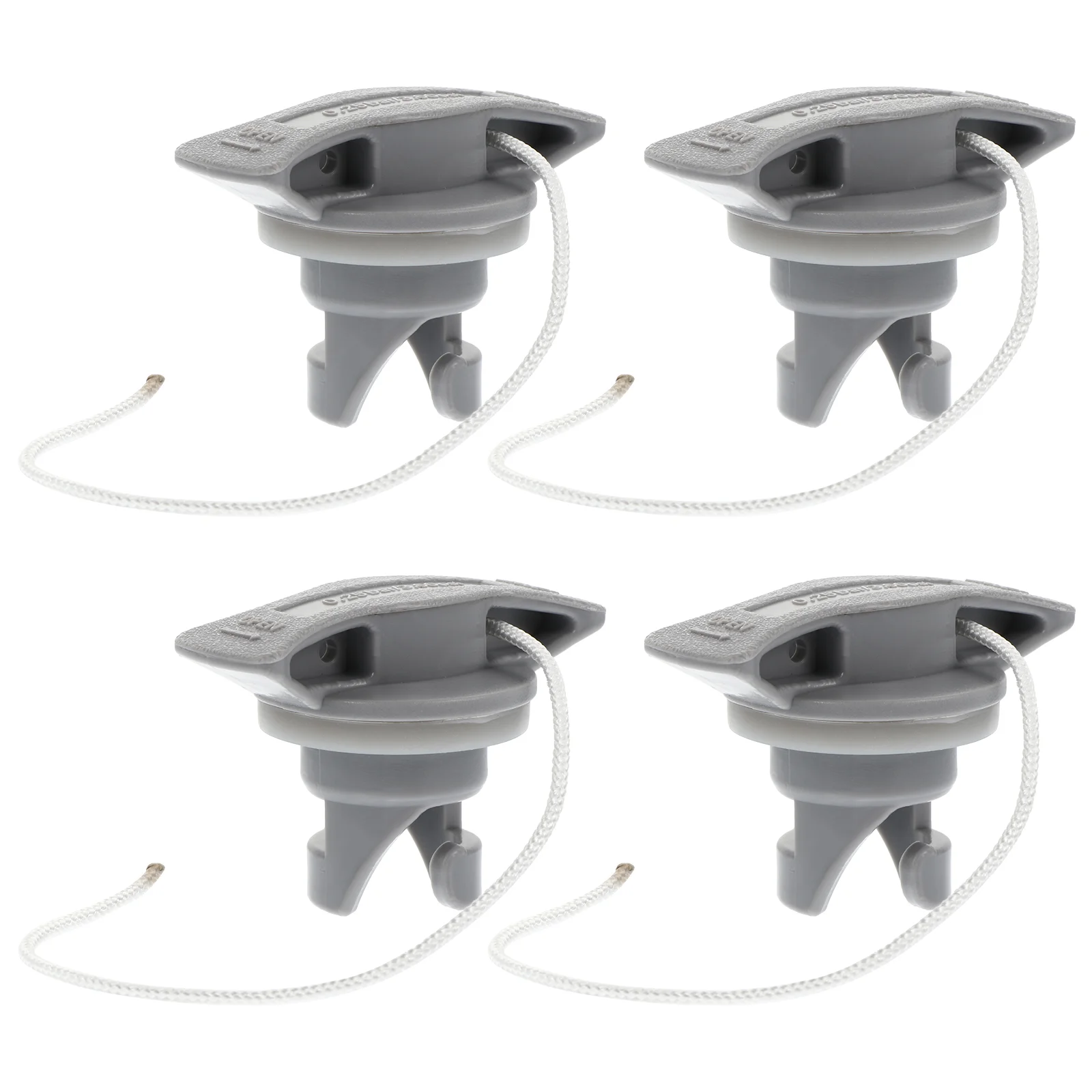 

4pcs Air Caps PVC Durable Air Caps Air Covers for Rubber Dinghy Kayak