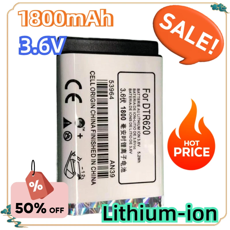 Для Motorola DTR-620 DTR650 двухсторонняя радиостанция литий-ионная батарея 2 шт. 3 6 В 1800 мАч