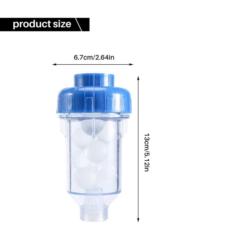 Фильтр для водопроводной воды очиститель стиральной машины бытовой простой в