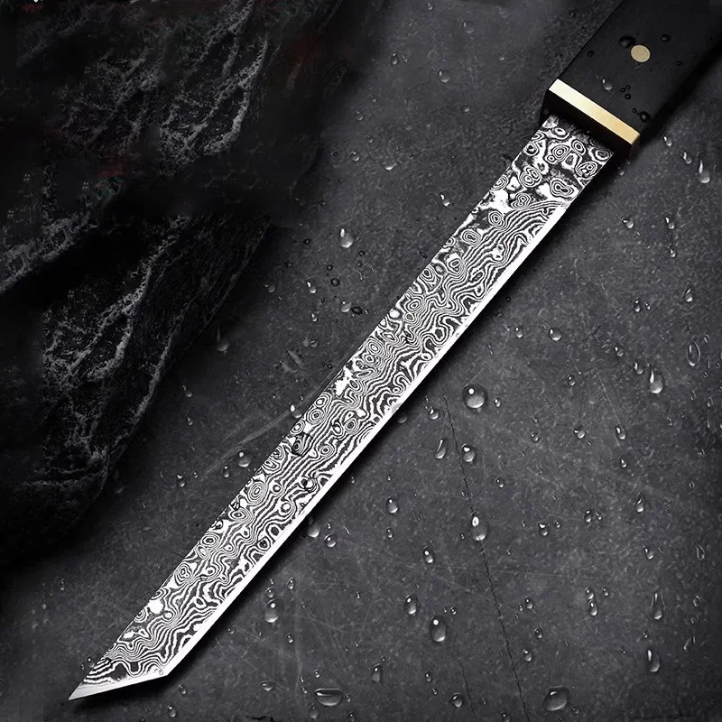 CMGF Дамасский Узор Фруктовый Нож Высококачественный Портативный Кухонный