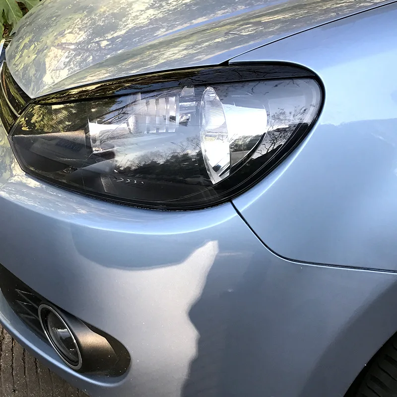 Для Фольксваген Golf VI MK6 MK 6 GTI GTR GTD накладка на фары для бровей и век Крышка глаз