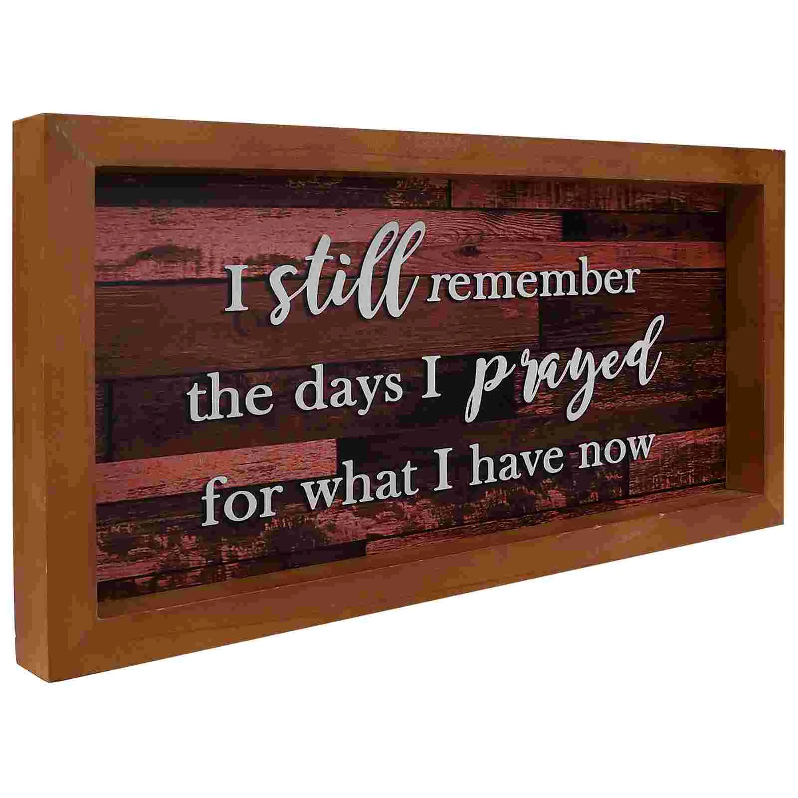 

Wall Text Painting Wooden Wall Sign Office Hanging Picture Living Room Wall Decor
