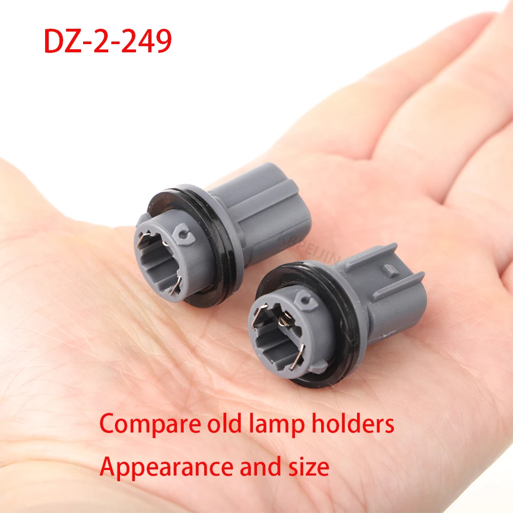 

2x автомобильный держатель лампы освещения номерного знака для Mitsubishi Lancer T10 W5W, аксессуары для лампочек