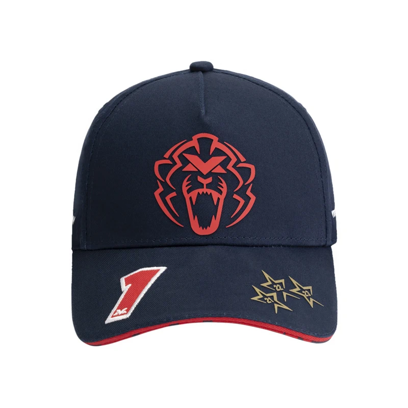 

2023 Formula 1 Champion Red Animal Racing Max Verstappen Hat Unisex Adjustable Baseball Cap F1 Champion Cap