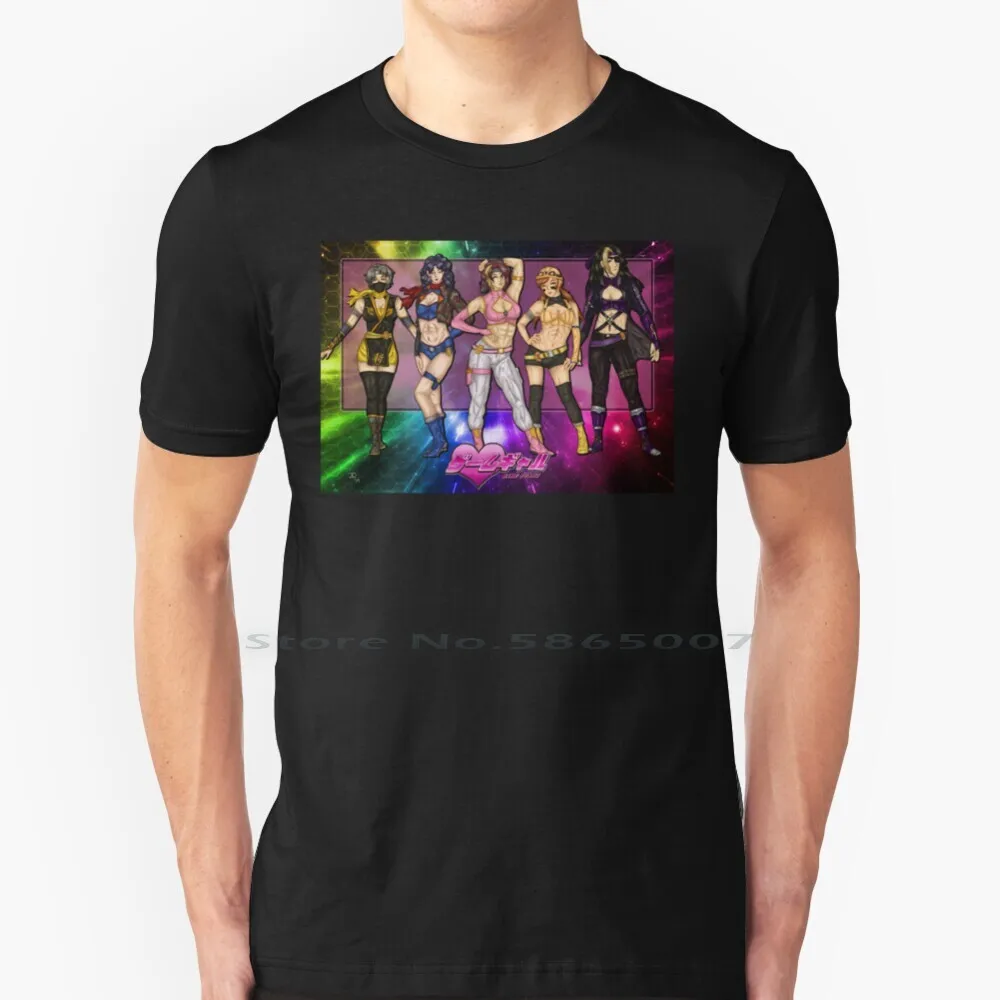 

Game Grumps-Game Gyaru Team T Shirt 100% Cotton Game Grumps Game Gyaru Arin Hanson Dan Avidan Danny Sexbang Egoraptor Suzy