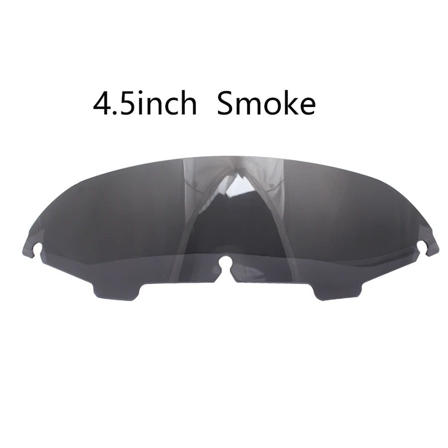 Лобовое стекло мотоцикла 4,5 дюйма 5 дюймов 6,5 дюйма для Harley Electra Street Glide Touring Bike 1996-2013 гг.