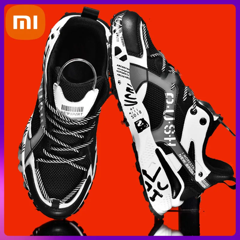 

Xiaomi Shoes men Sneakers Male casual Mens Shoes tenis Luxury shoes Trainer Race Breathable Shoes loafers running Shoes f