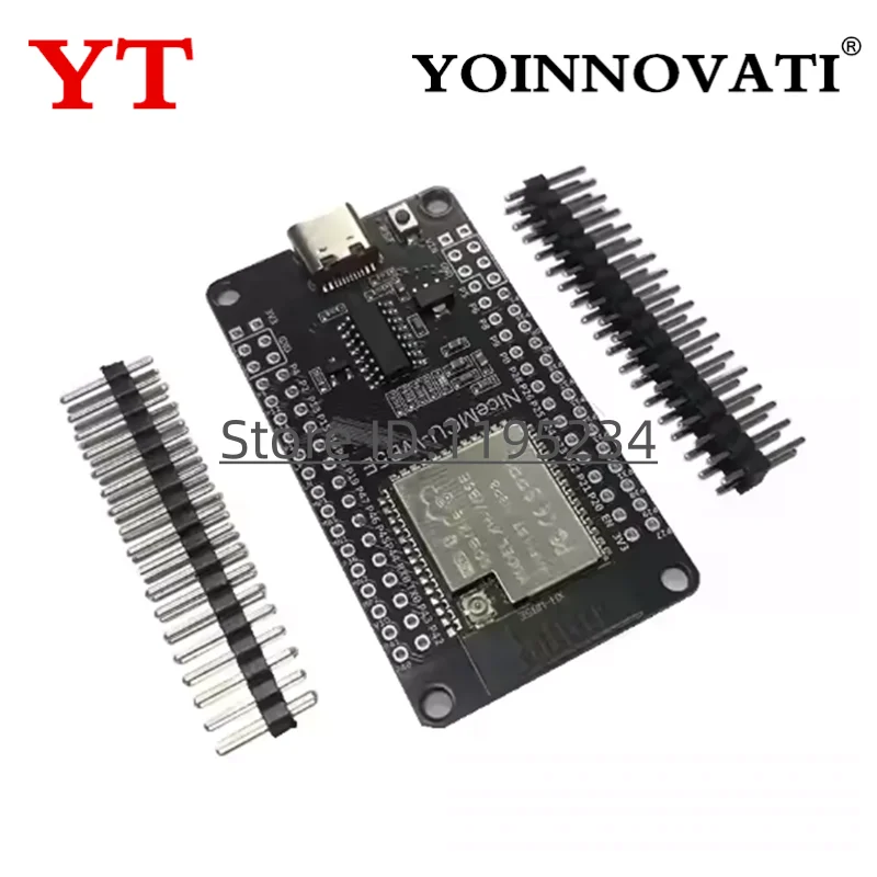 Фото Плата разработки NiceMCU WB5E со встроенным модулем WiFi и Bluetooth на базе чипа BK7258 для Arduino №1