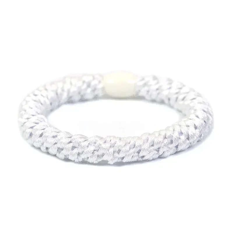 Модные эластичные повязки для волос женщин большая нейлоновая резинка