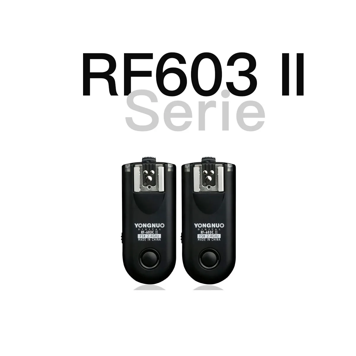 Yongnuo RF-603 II RF 603 Беспроводной триггер вспышки 2 трансиверов для NIKON D7000 или Canon 5D 7D 100D