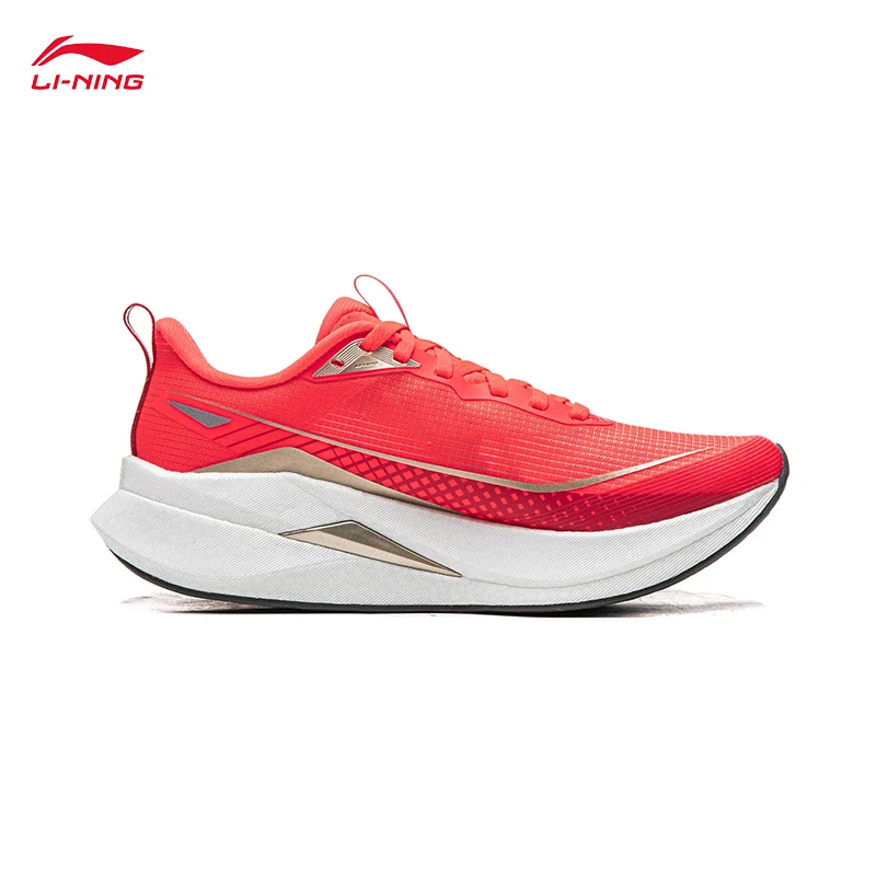 Фото Мужские кроссовки для бега LI-NING RED HARE 9 PRO BOOM FIBER, светоотражающие, легкие, для тренировок и соревнований, ARPW001 №3