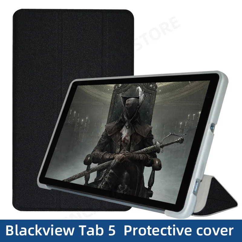 

Трехслойная подставка Funda для Blackview Tab 5 чехол 8 ", Чехол-книжка из искусственной кожи для планшетного ПК с мягкой задней крышкой из ТПУ для Blackview Tab5
