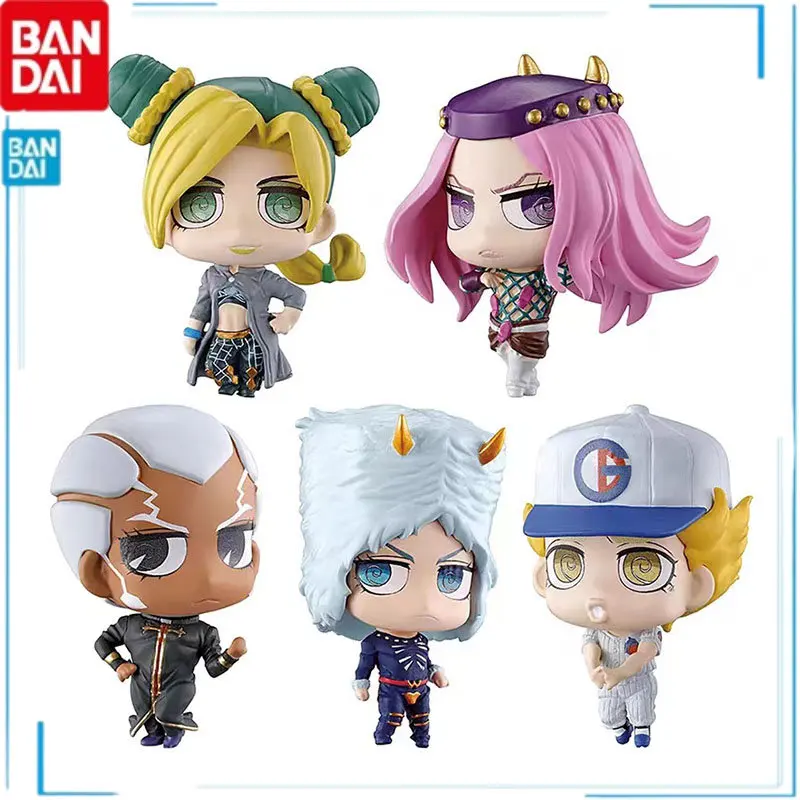 

Bandai Genuine Gashapon JoJo's Bizarre Adventure:Stone Ocean Jolyne Cujoh Narciso Anasui Enrico Pucci Cute Cartoon Characters