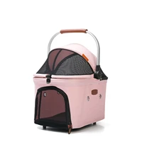 portable pet basket bag carrier aviation case outdoor carry on for cats and dogs folding dog carrier dog car seat