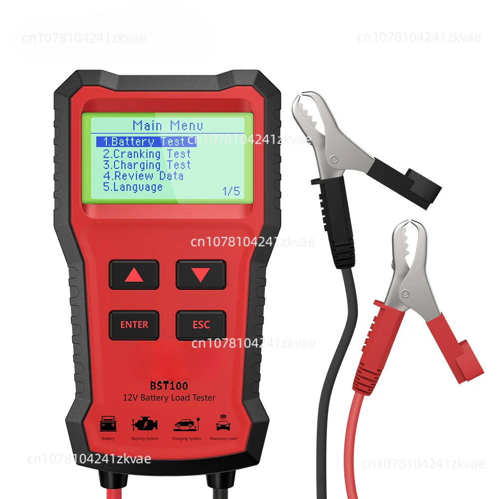 Тестер автомобильного аккумулятора BST100 12 В 55-220 Ач