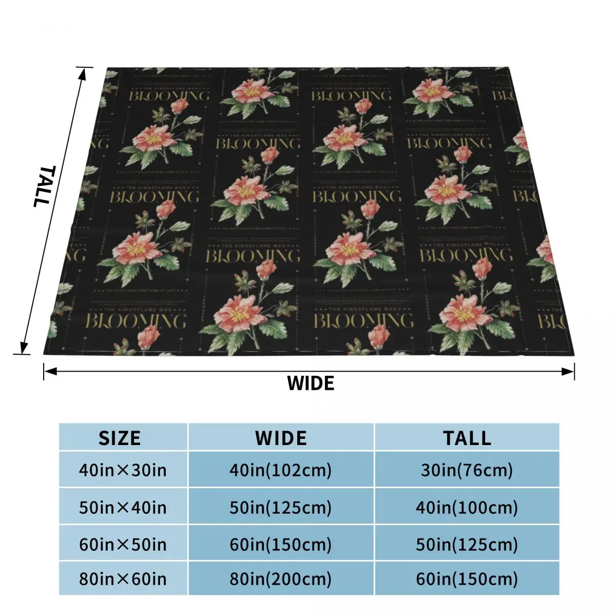 Декоративное одеяло Kingsflame с рисунком трона стекла