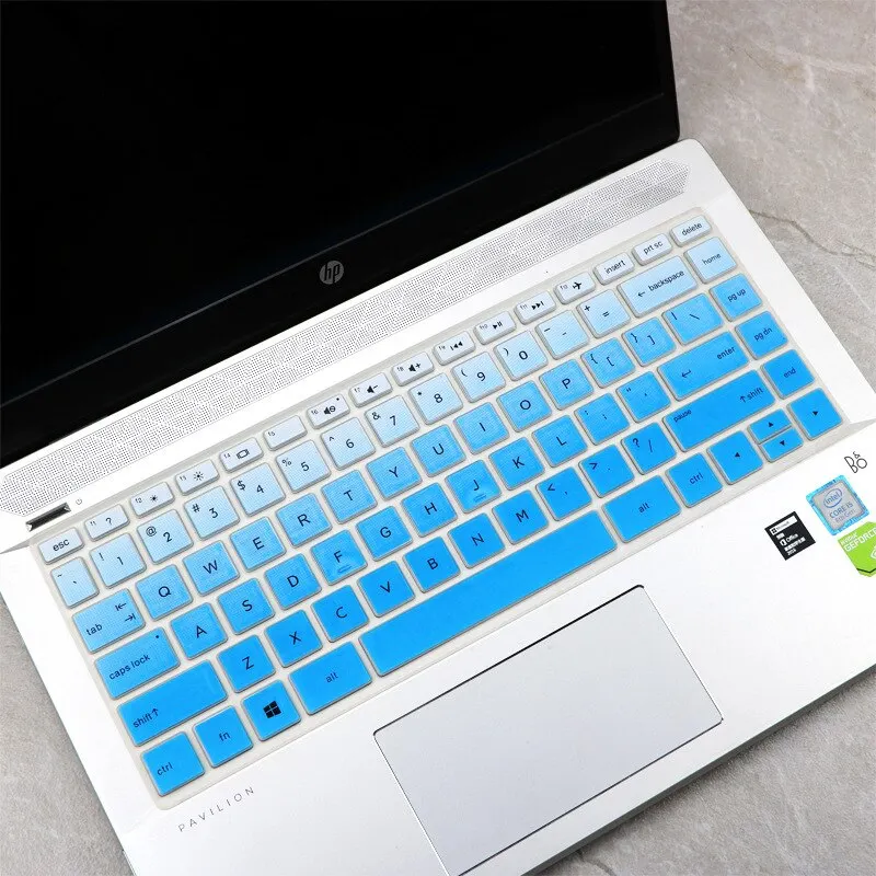 

13.3 inch Notebook Laptop Super Soft Silicone Dustproof Ultra-thin Keyboard Cover Protector Skin for HP ENVY 13 X360 13-ag
