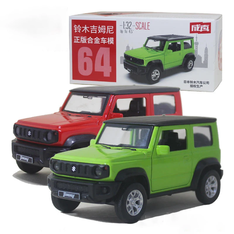 1:32 Suzuki Jimny SUV литые автомобили и игрушечные модель автомобиля Миниатюрная в