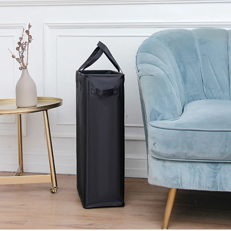 

Home Slim Laundry Basket Hamper Storage Organizer 45L Collapsible Thin Dirty Clothes Basket Cesto Ropa Sucia