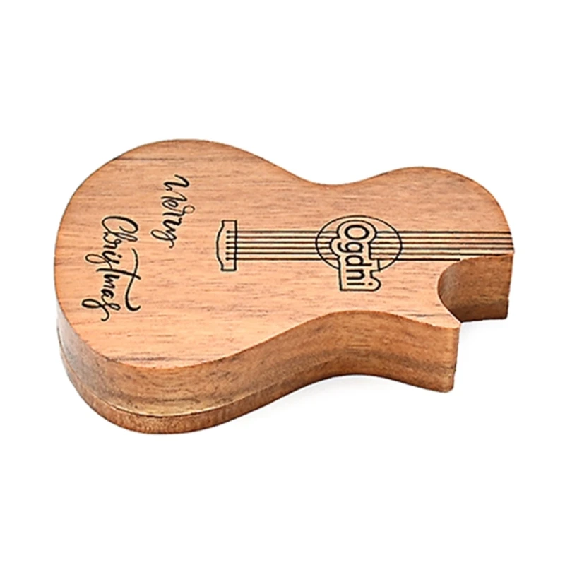 F1FD Чехол для гитары в форме медиатор коробка медиаторов органайзер наборы