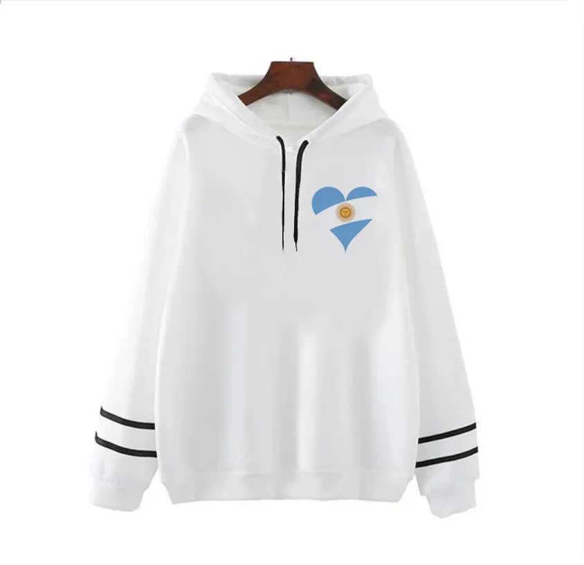 

Argentina hoodies female grunge harajuku printed Ulzzang women hoddies clothing printed 2022