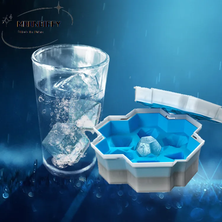 New Ice Dice Ice Lattice Dice Dragon and Dungeon Sieve Ice Cube Mold Ice Bucket Game Ice tray dice sieve ice cube mold