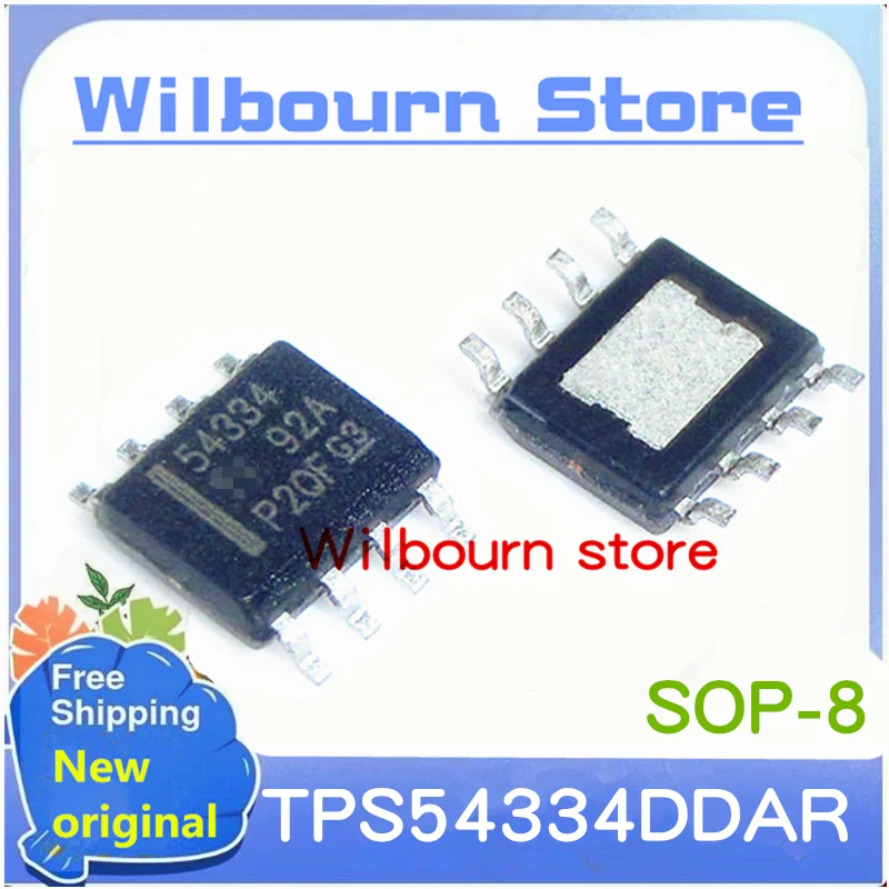 

5PCS/LOT TPS54334DDAR TPS54334DDA TPS54334 54334 SOP8 New original