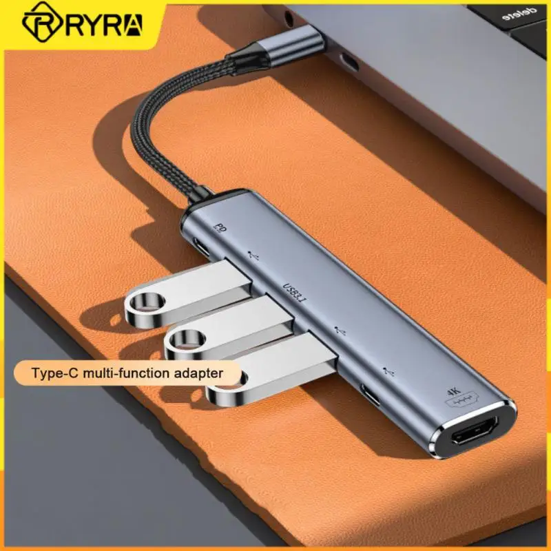 

RYRA Type-c hub Applicable smartphones/notebook/computer/tablet Multifunctional Expansion Dock USB-C PD 100W Converter Extractor