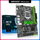Материнская плата Machinist B75 LGA 1155 с интерфейсом NGFF M.2 HDMI VGA, поддержка процессора Intel i3i5i7, DDR3, память для настольного компьютера