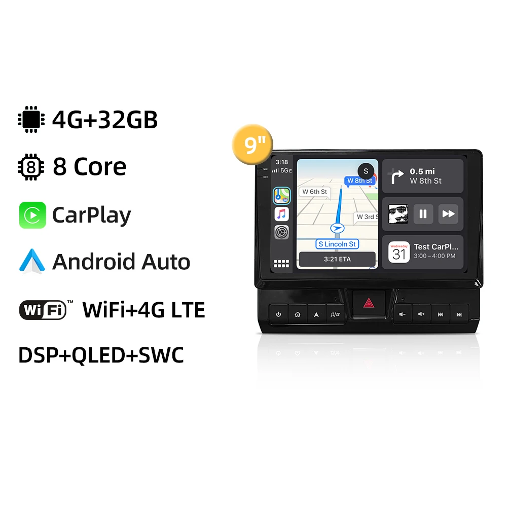 

Автомобильный радиоприемник Android 14.0 для Toyota Cruiser LC70 LC76 LC75 2007-2024 CarPlay GPS-навигация 4G WiFi DSP стерео мультимедийный плеер