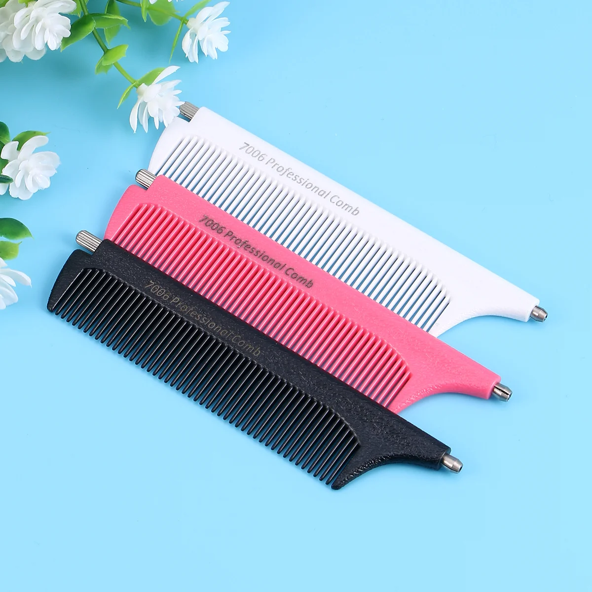 

Comb Hair Rat Tail Combs Teasing Parting Metal Styling Braiding Fine Women Steel Accessories Stylist Brush Static Anti Pintail