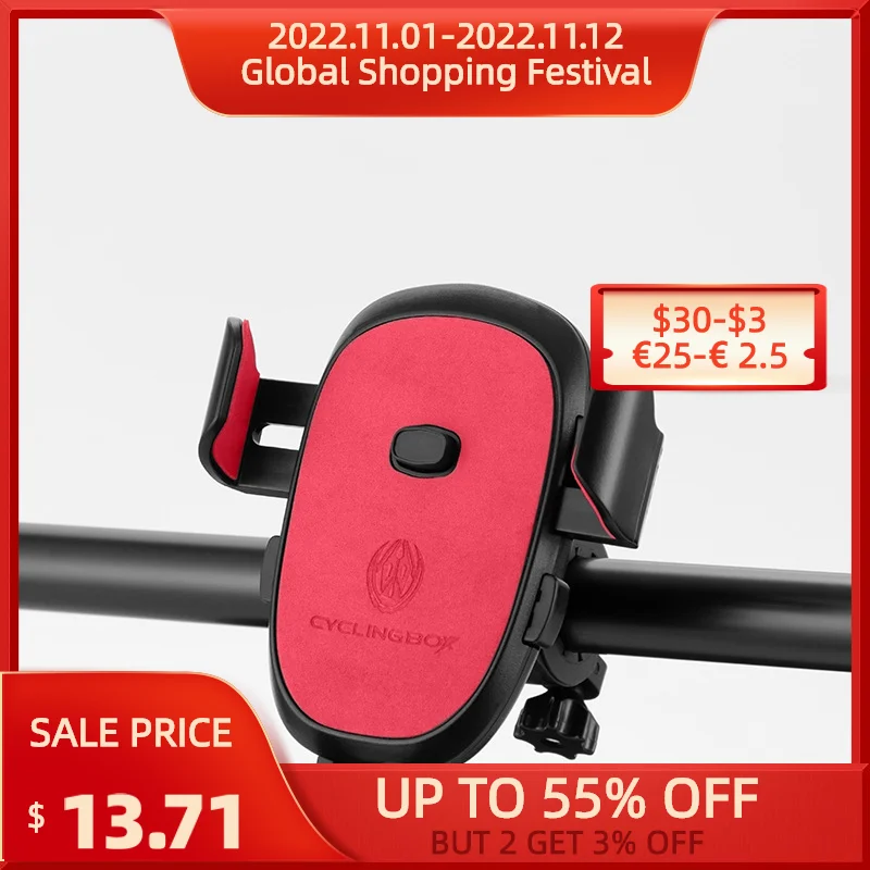 

Велосипедный держатель для телефона DIFOS, противоскользящий держатель для руля горного велосипеда, скутера, мотоцикла, аксессуары для езды н...