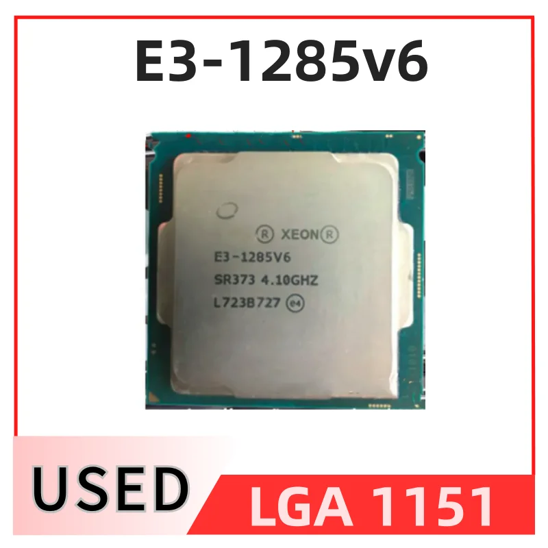 

Original Xeon E3-1285V6 CPU processor 4.10GHZ Quad-Core 8MB E3-1285 V6 LGA1151 14nm 79W E3 1285V6 E3 1285 V6