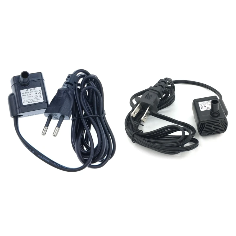 

67JB Mini Submersible Water Pump Quiet Fountain Pump Electric Brushless Fountain Pump Powerful Water Pumps for Aquarium