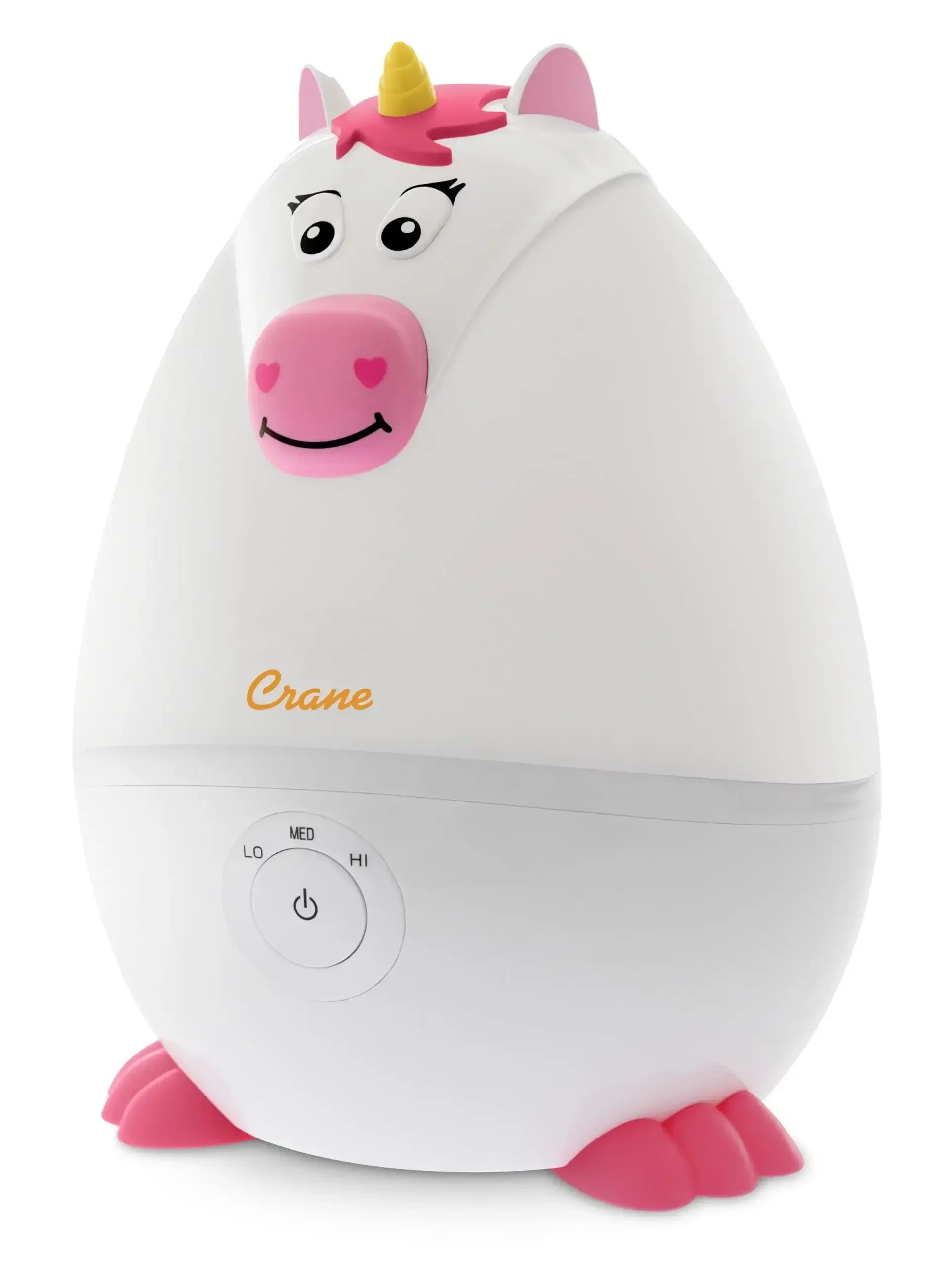 

Crane Mini Adorable Ultrasonic Cool Mist Humidifier, 0.5 Gallon, 15 Hour Run Time, Optional Vapor Tray, 250 Sq. Ft. Coverage