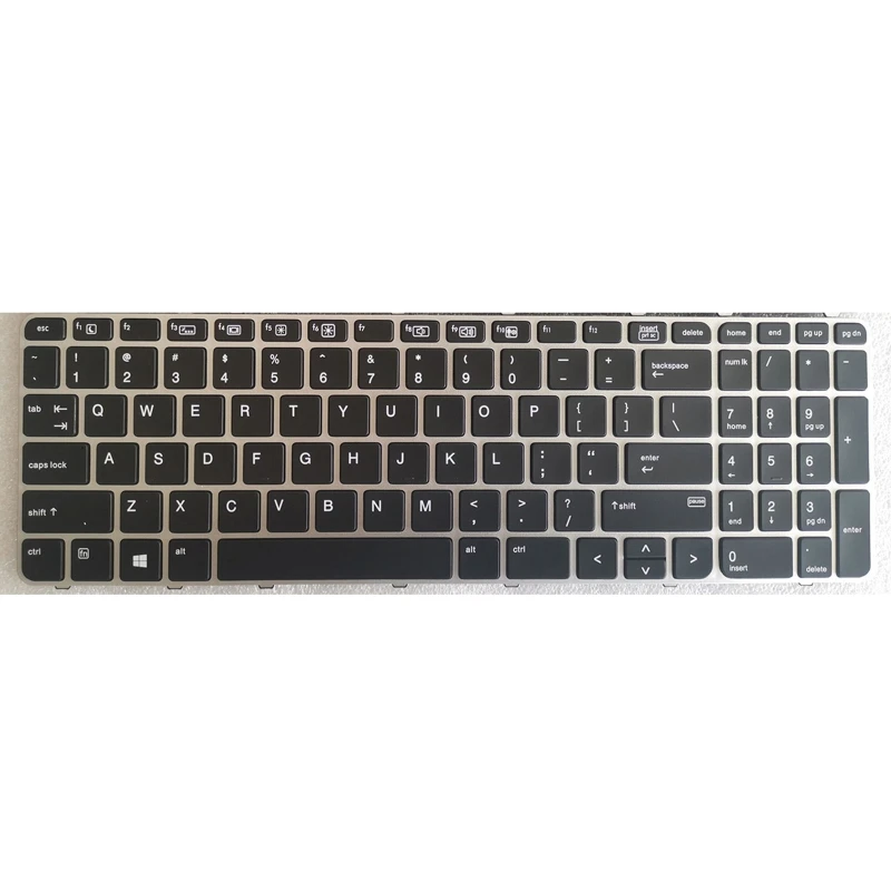 Laptop Keyboard Small US English Keypad for hp EliteBook 755 G3 850 G3 850 G4