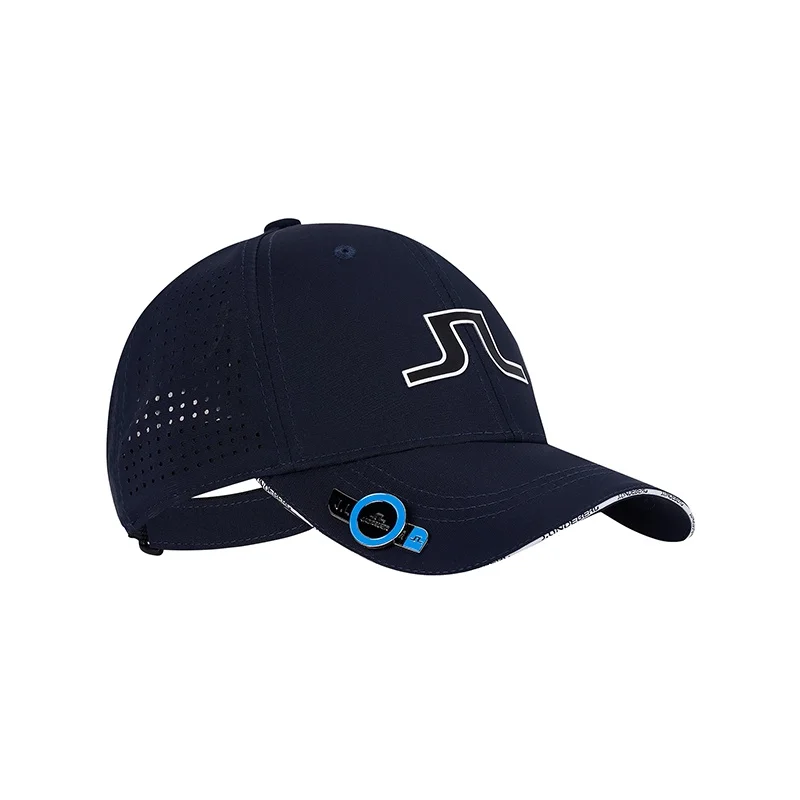 J Golf Cap Breathable Hole Men Women Sports Sun Hat
