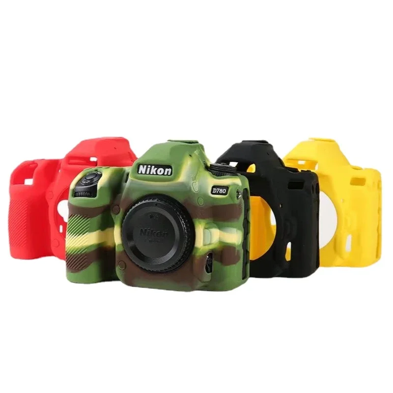 Хороший мягкий чехол для Nikon D850 D5300 D610 D600 D7000 D780 D3400 D3500 силиконовая резина сумка
