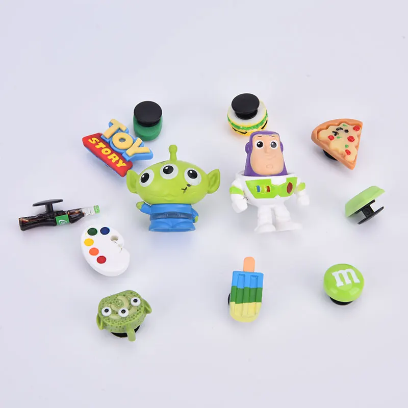 1 Set Cute Charms Designer JIBZ Croc Charms Accessories Clog Shoe Button Decoration images - 6