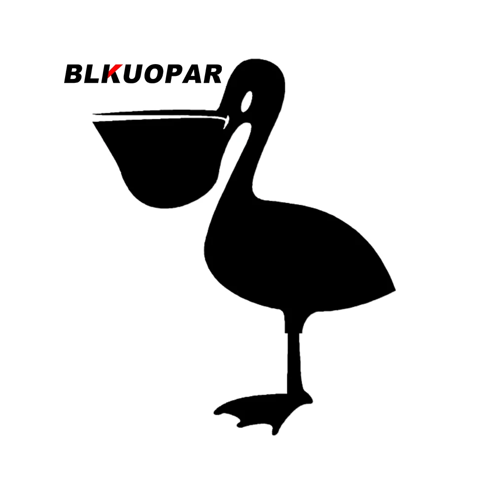 

BLKUOPAR Pelican Shoebill Bird Car Sticker Waterproof Scratch-Proof Creative Decals Personality Funny Original Car Styling