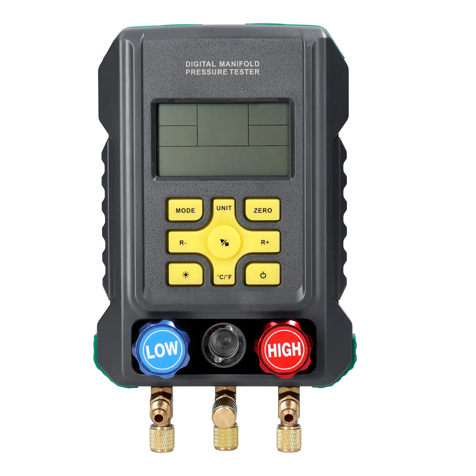 

Pressure Gauge Refrigeration Digital Vacuum Pressure Tester Meter HVAC Temperature Tester Air Conditioning Diagnostic Apparatus