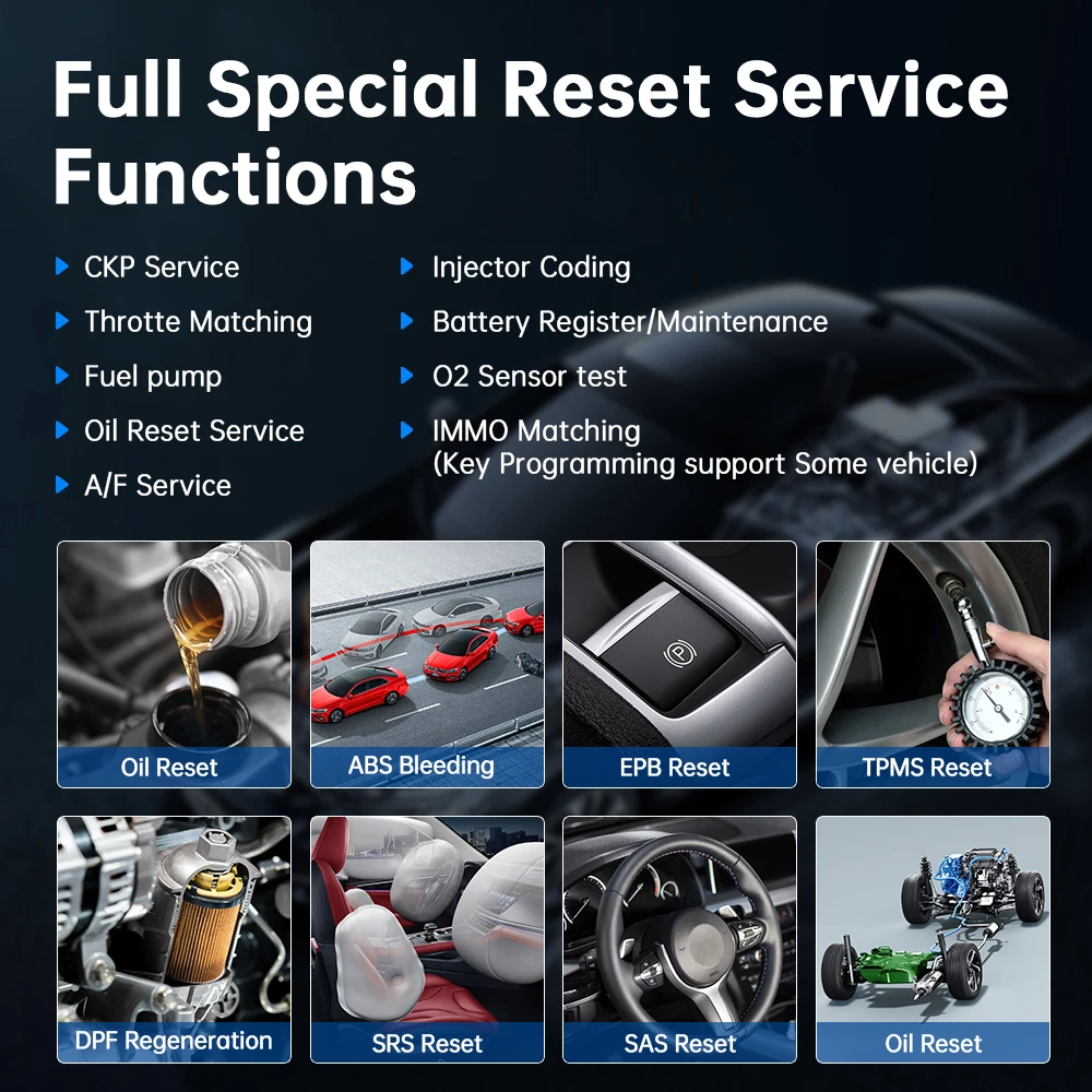 Foxwell NT710 OBD2 сканер 2-направленный диагностический инструмент для всех систем Wi-Fi