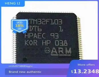 

100% NEW Free shipping STM32F103VDT6 STM32F103VD QFP100 STM32F103VDT6TR